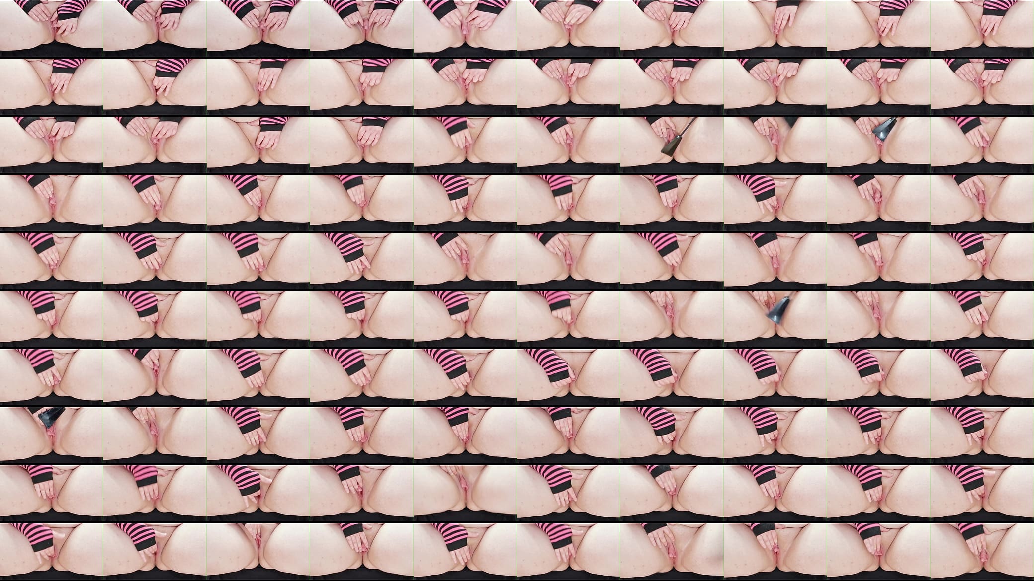 Rubbing my horny pumped clit 预览图