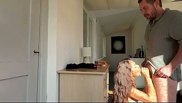 Download Video - Hot milf gets tricked by her handyman and ends up getting fucked hard