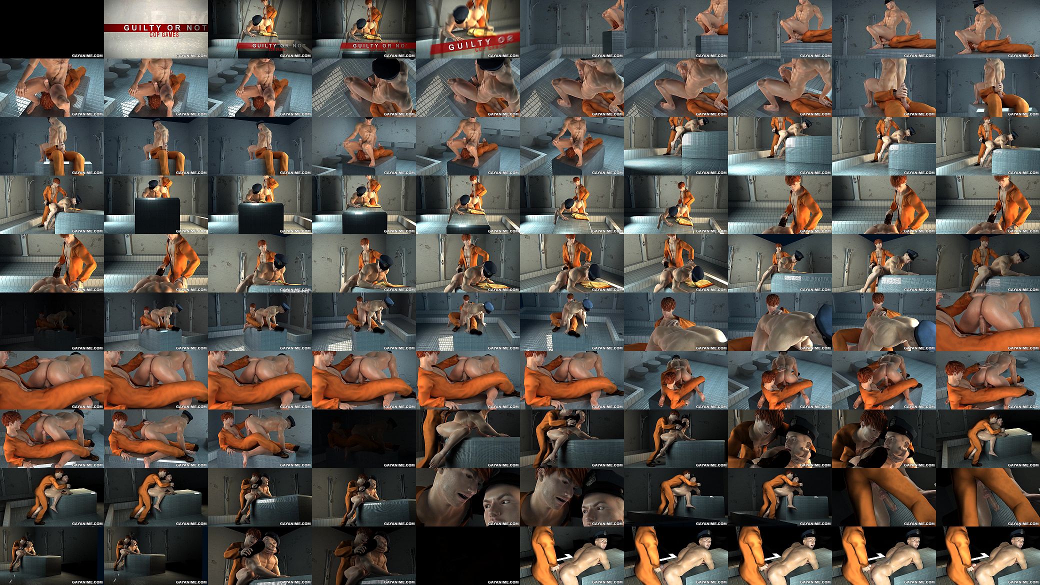 3D cop gets rimmed, fucked, and toyed 预览图
