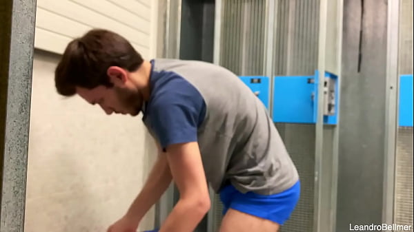Download Video - Caught jerking off in the men's locker room