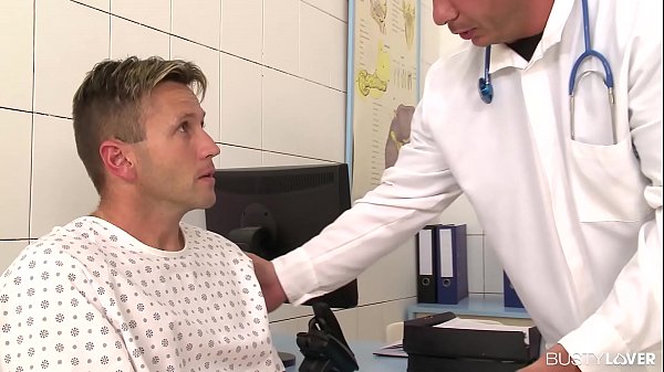 Busty doctor Marina Visconti titty fucks and rides her patient's thick rod