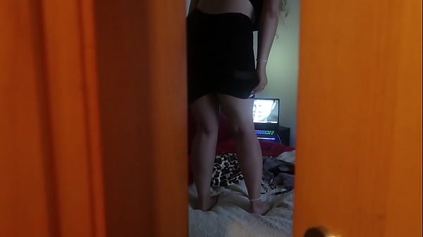 HIDDEN CAMERA CAUGHT my STEPSISTER DRESS´S