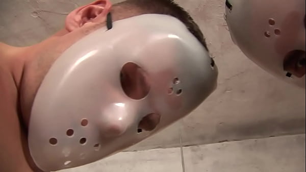 Sabrina White Gets Assfucked By Two Masked Guys In An Abandoned Building
