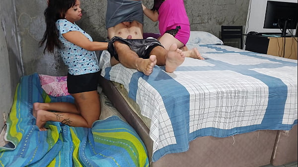 WIFE shares a room with a FRIEND, FRIEND can't resist her HUSBAND