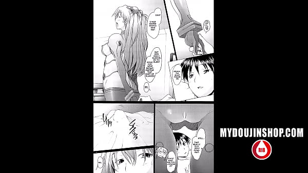 MyDoujinShop - Asuka Takes off Her Tight Bodysuit And Begins Sucking off Shinji Ikari Hentai Comic