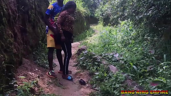 SEX ADDICTED WIFE - I WANT YOU TO FUCK ME  ANYWHERE ON THE STREAM PATH - VILLAGE HARDCORE SEX