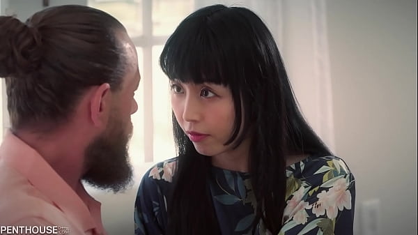 PenthouseGold.com - Dude Muffdives On Japanese MILF Marica Hase Hairy Snatch and Fuck Her on the Couch