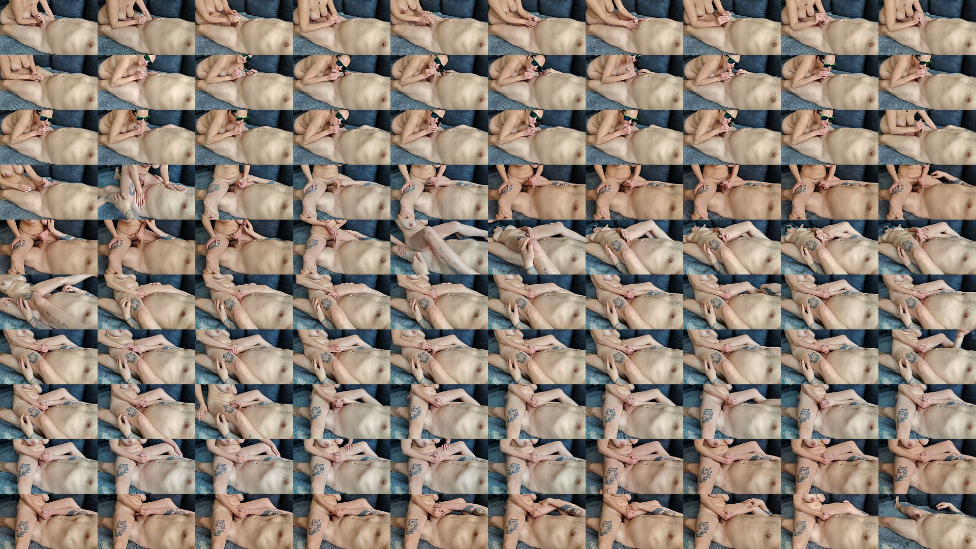 intense mutual masturbation: petite emma with natural tits stroking and fingering 预览图
