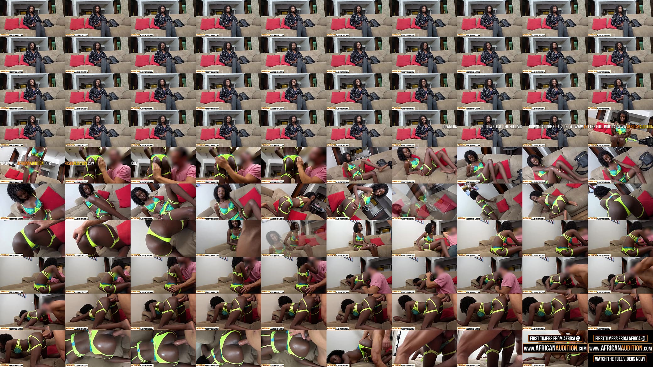 African first timer wanted sex with the white producer after the audition 预览图