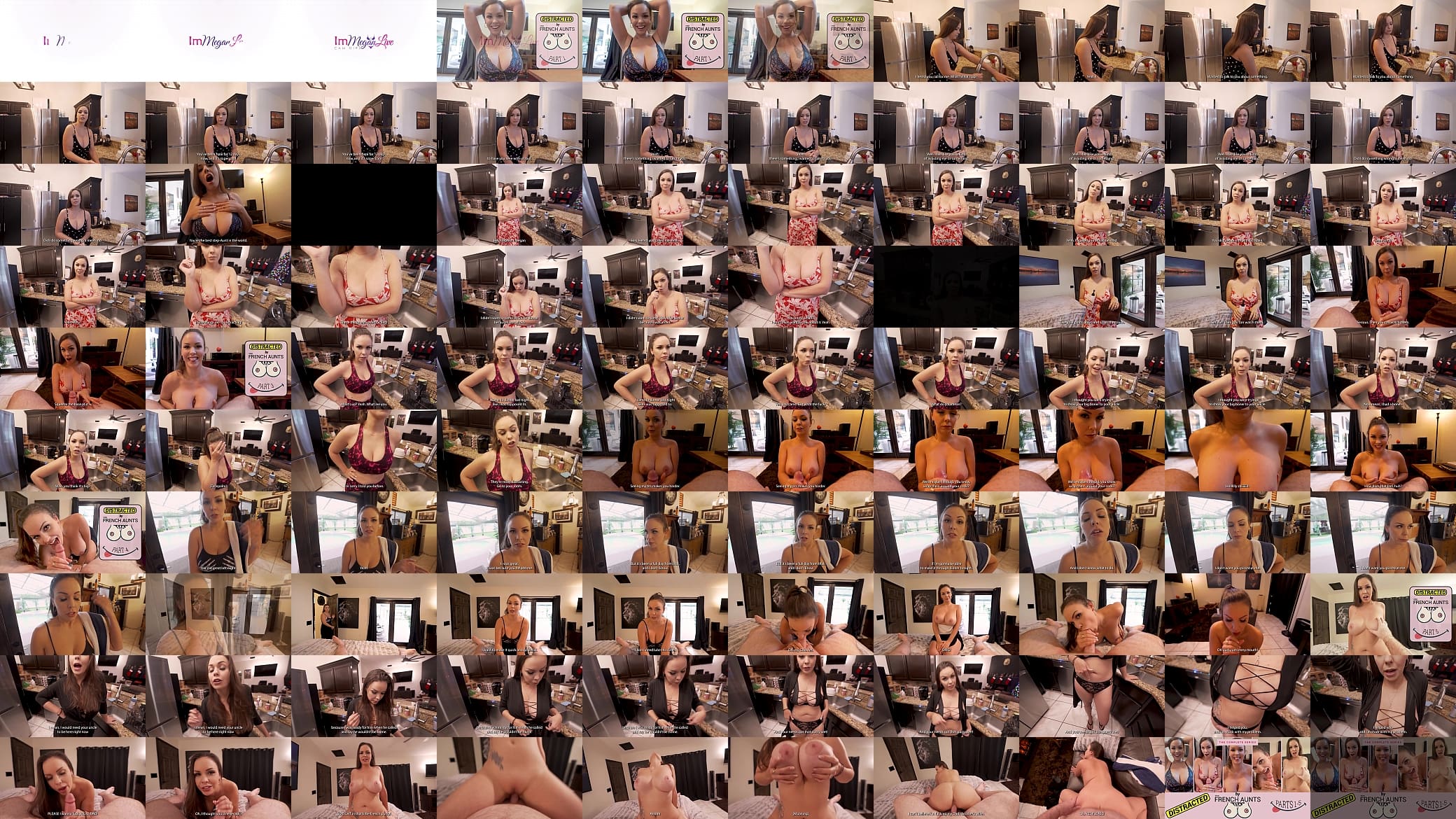 DISTRACTED BY FRENCH stepAUNTS TITS - COMPLETE - PREVIEW - ImMeganLive x WCA Productions Kyle Balls 预览图