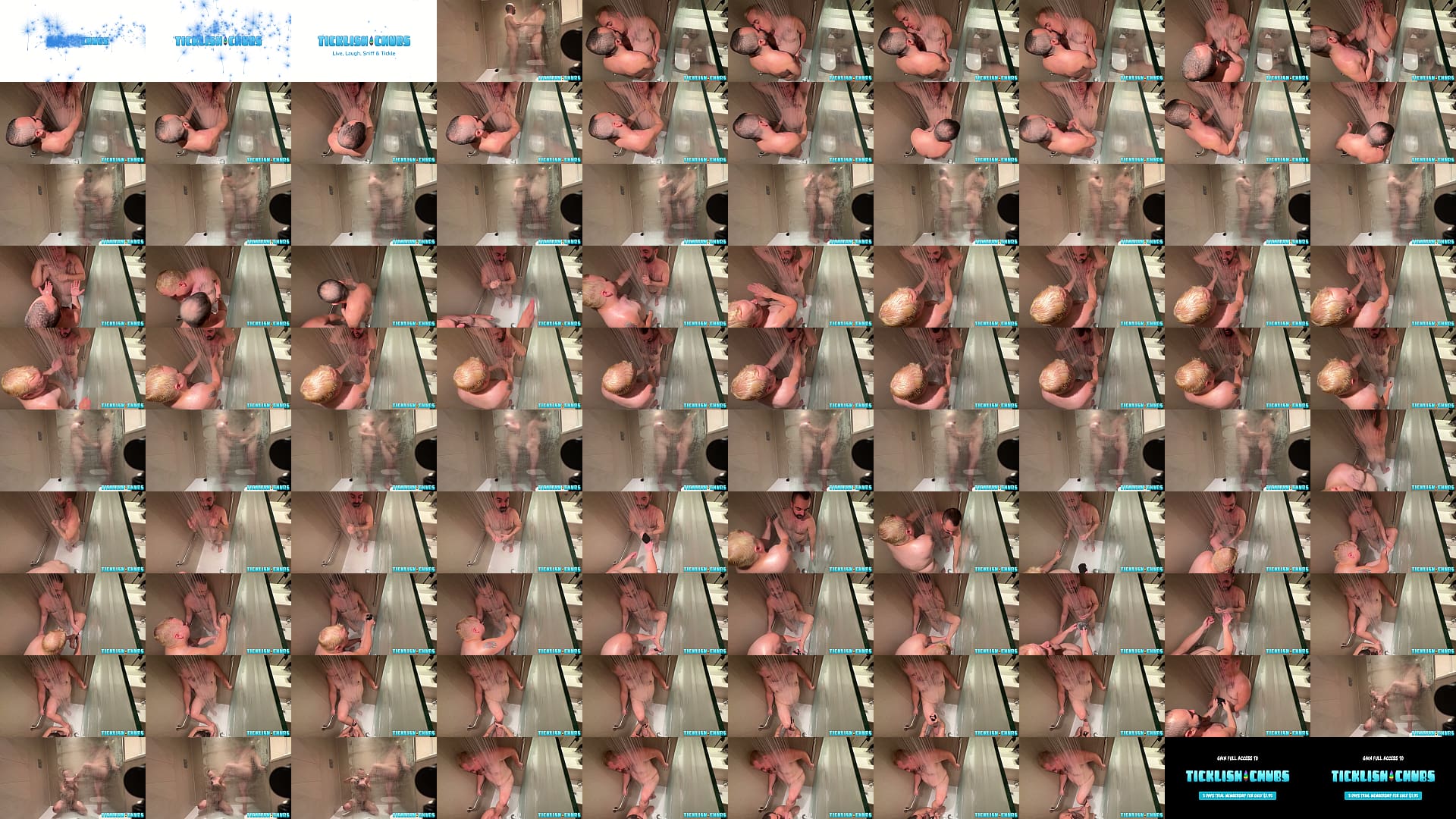 TicklishChubs: Scruffy Begs Matt For Wet And Wild Shower Tickle Session 预览图