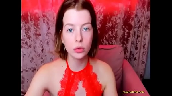 Blonde Babe Seduced By Her Viewers