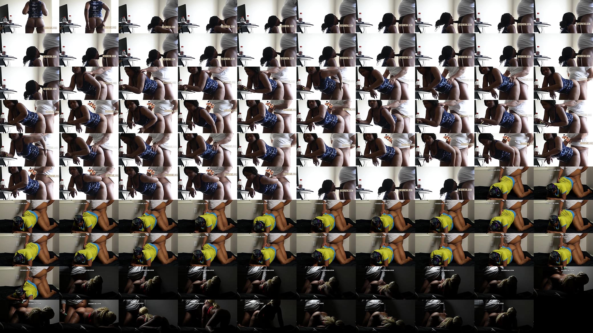 Black Porn Doggystyle in office 预览图