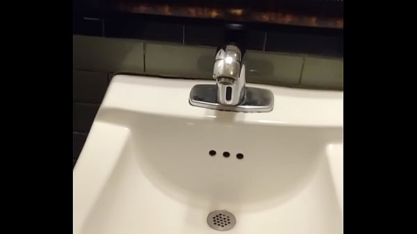 Download Video - Masturbating in public bathroom
