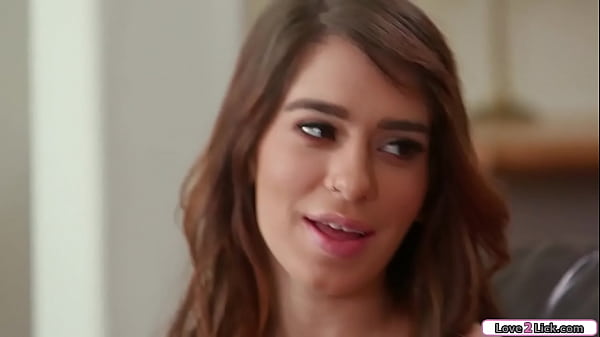 Brunette makes her stepbrothers gf cum