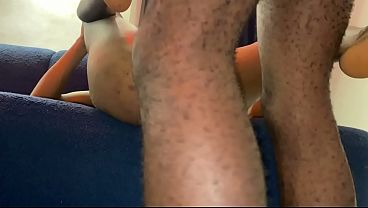 Noticed my new maid was checking me out so I fucked her tight wet pussy