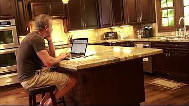 Kiara Mia Seduced Her Husband with an Upskirt Tease