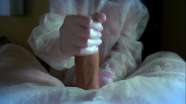 A girl in a protective suit and a gas mask sucks a dick. Sex during the COVID 19 epidemic