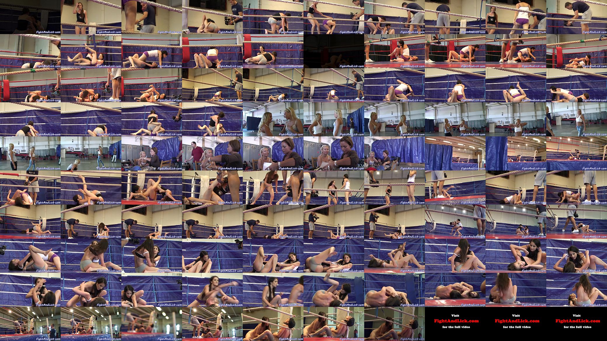 Lez babes wrestling on the floor 预览图