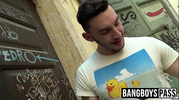 Gay jock sucks cock before making it cum harder...