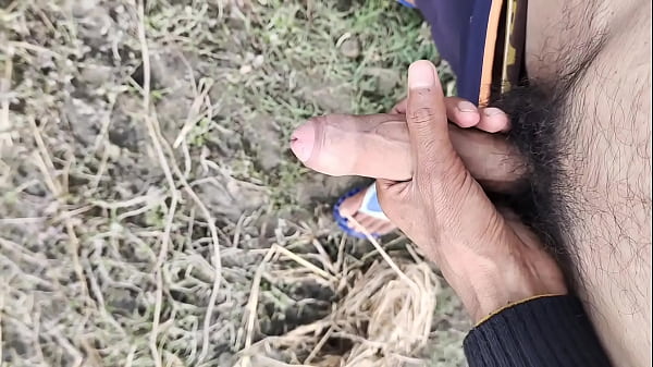 Download Video - Indian Big Cock Masturbation And Cumshot In Outdoor