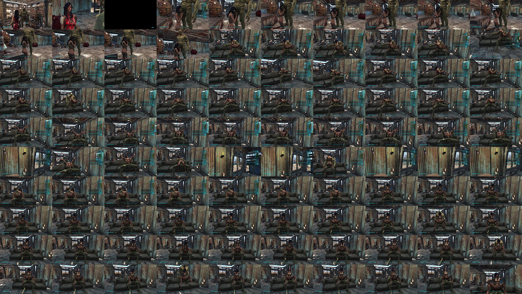 fallout 4 - mutant and busty gal fuck hardcore 预览图