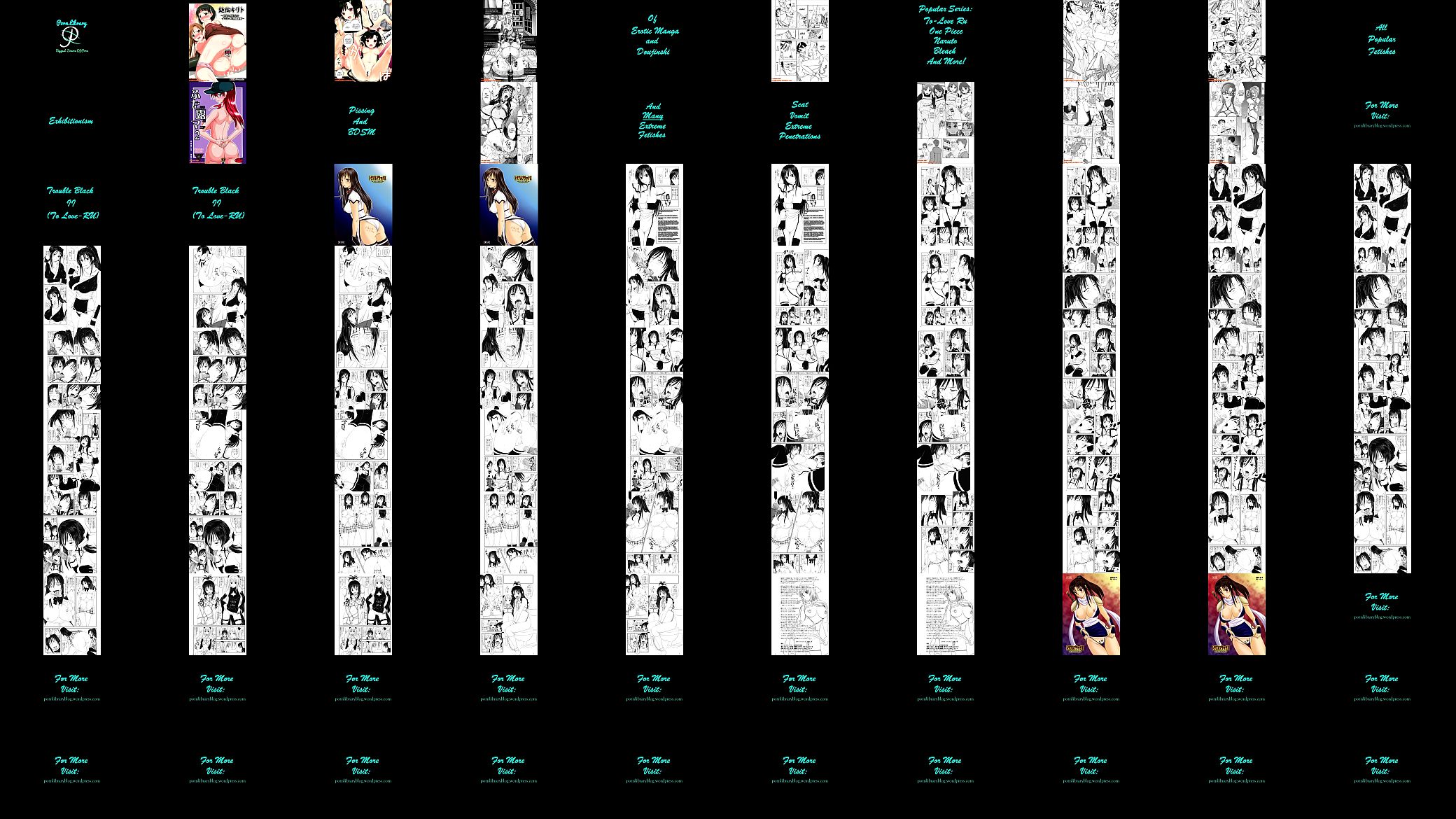 Trouble Black II - To Love-RU Extreme Erotic Manga Slideshow 预览图