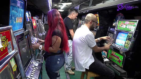 Casino with hot latinas # 1 (soldier huge cock and Kourney Love)