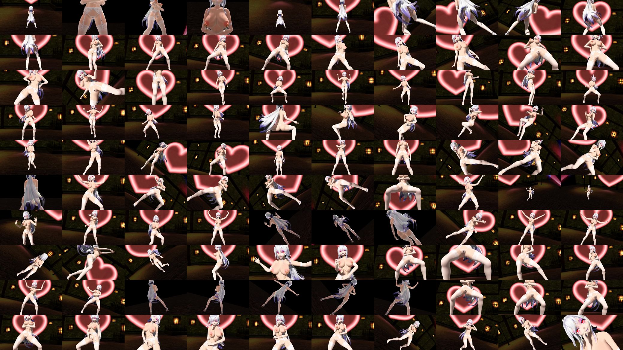 MMD Haku - Gentleman Nude Dance 预览图