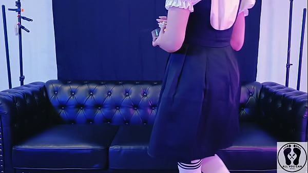 ANA SPEARS ENJOY SMOKING AFTER CLASS IN UNIFORM AND BRAIDS