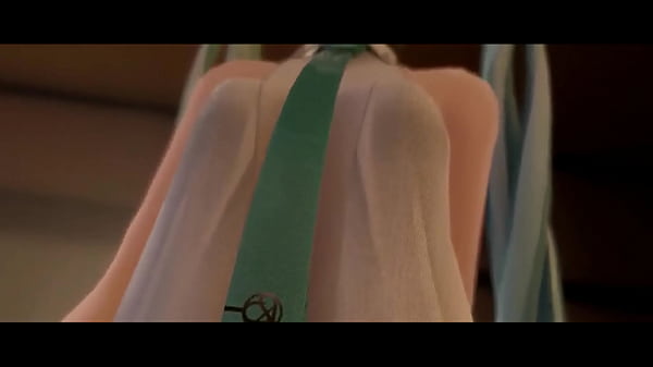 Hatsune miku dances for you to fuck her - MMD