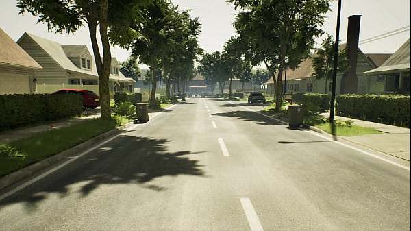 Maid cleans the boss's house.