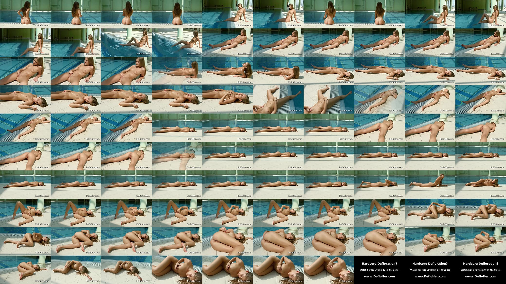 Beautiful teen Enzio Ricci masturbates at the poolside 预览图