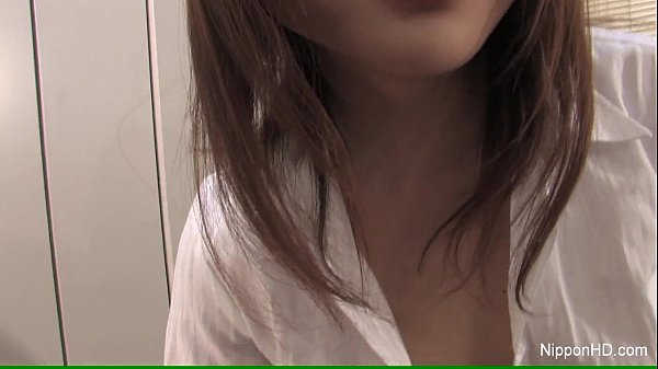 Japanese babe dominates his cock