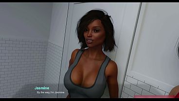 Away From Home &ndash; Chloe Gives Liam a Steamy Blowjob in the Washroom