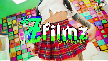 Solo Fuck Machine Play - Cute School girl Takes Deep Pussy Penetration