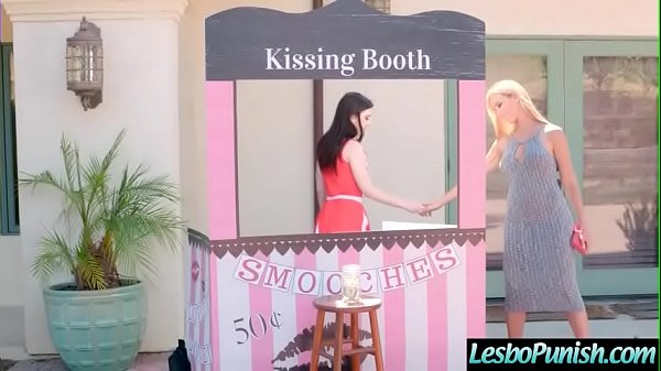 Horny Sexy Lesbians (Sandy Fantasy & Jenna Reid) In Hard Punish Sex Tape video-29