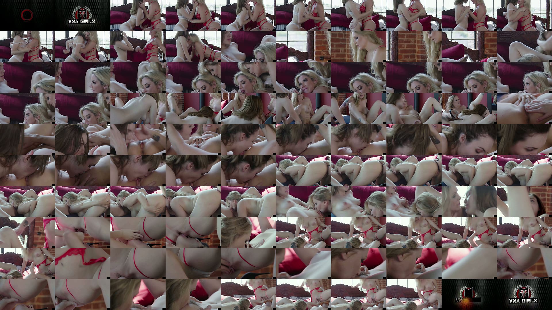 Lesbian Kissing &amp; Cunnilingus Show! Freya Parker &amp; Julia Ann Team Up! 预览图