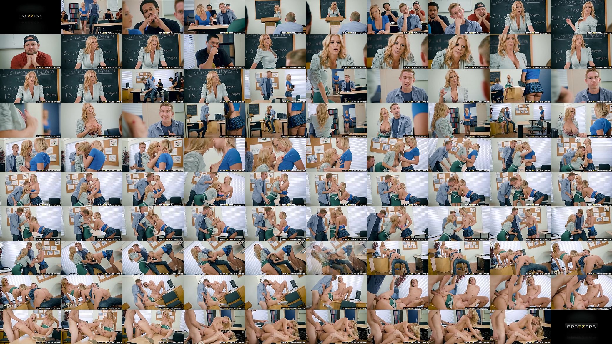 Brazzers - Big Tits at School - Dreams scene starring Alexis Fawx Bailey Brooke &amp; Danny 预览图