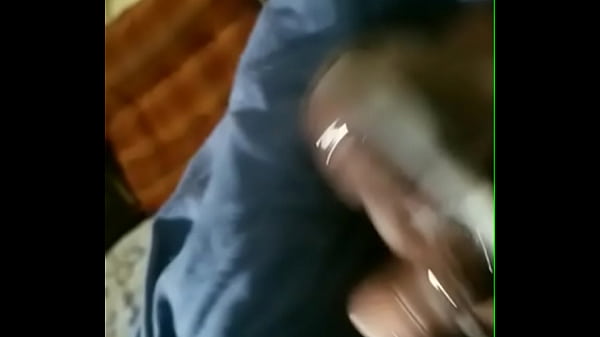 Download Video - Jerking off my big black dick whe  no is hime