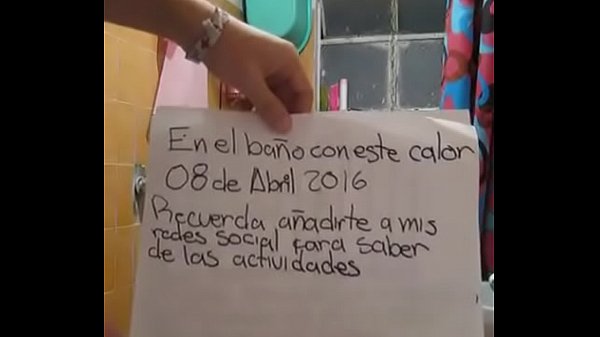 En el baño con este calor