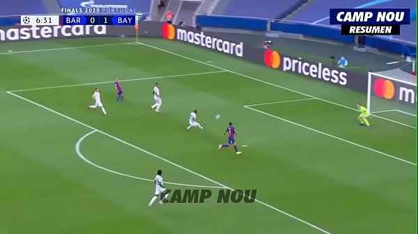 Bayern botando o Barça pra mamar