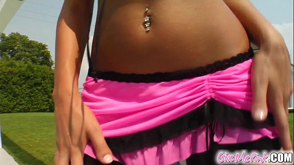 Give Me Pink Examining her tight pussy with speculum and toys