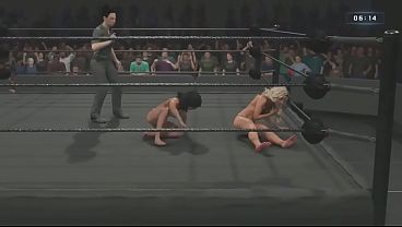 WWE 2k25 Trish Stratus Dominated in a Bikini