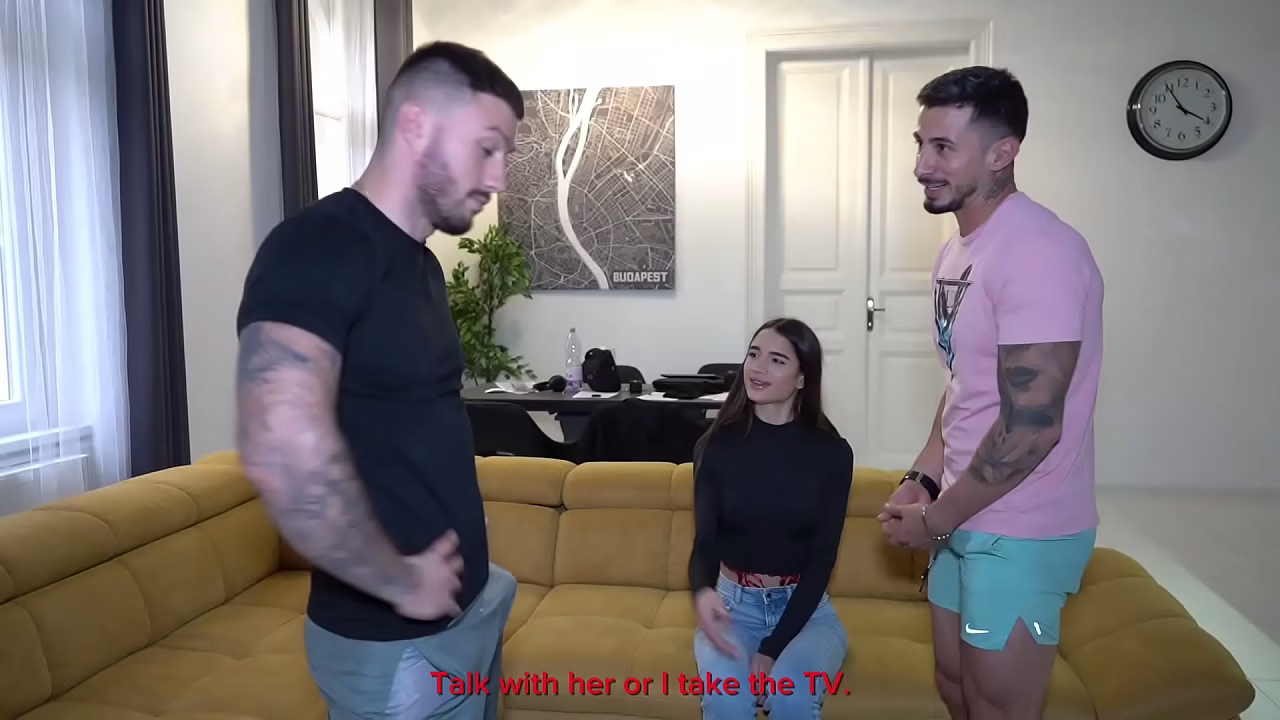 Don'_t have money to pay so i offered him a trio