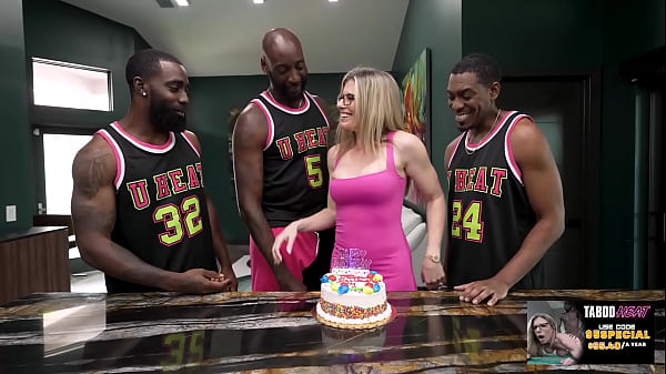 Jerky Wives - Hot Wife Celebrates Her Birthday with a BBC Orgy - Cory Chase