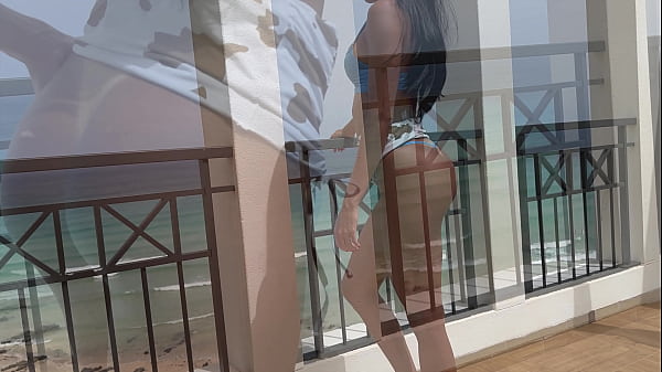 I put my dress on tighter and he couldn't resist fucking me in the shower