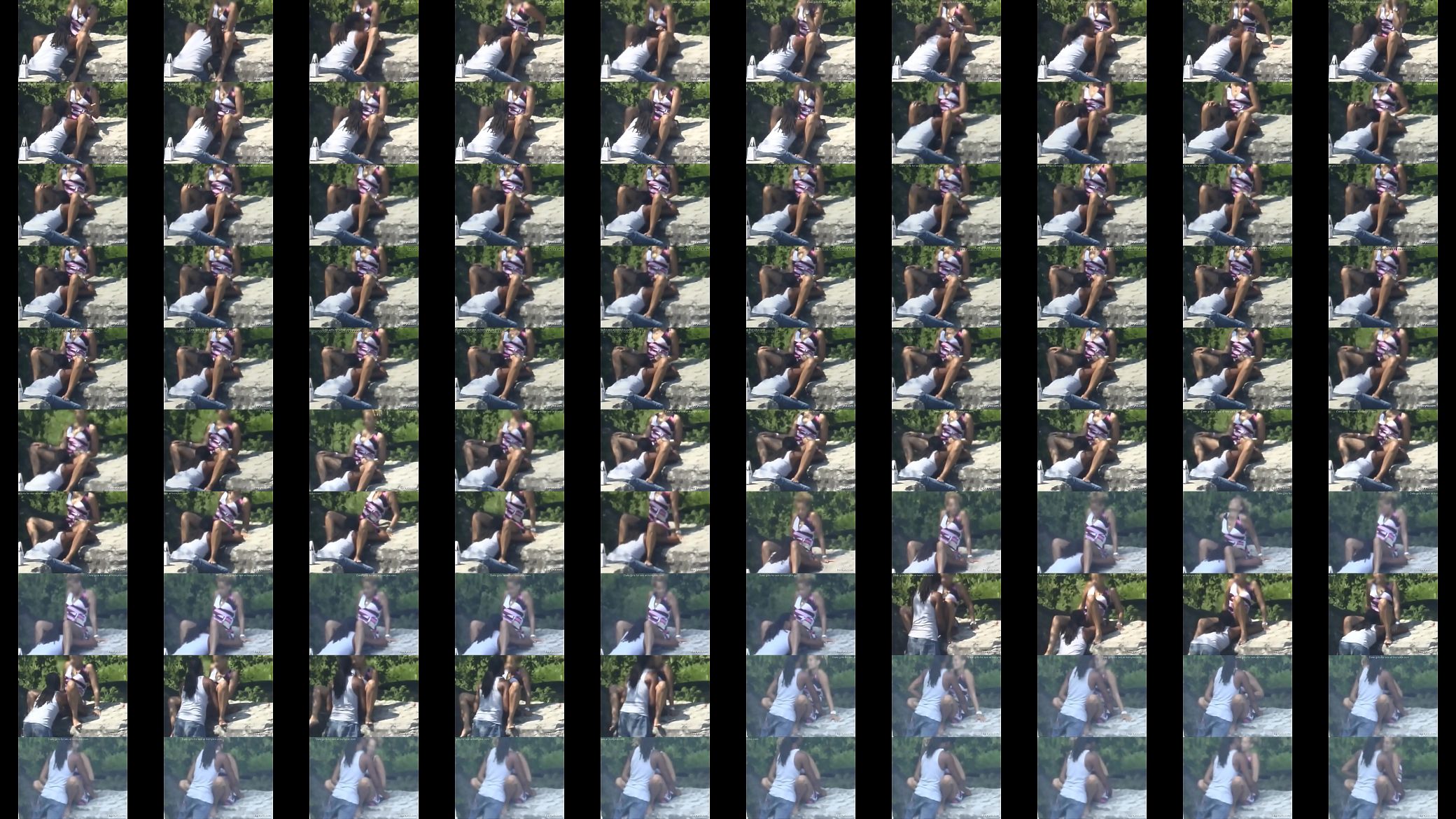 Pussylicking outdoors hidden cam voyeur 预览图