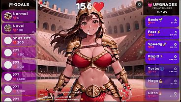 Brave Spartan Warrior Strips For Your Pleasure | Hentai Clicker Game| Hentai Clicker:Cassia Ep1