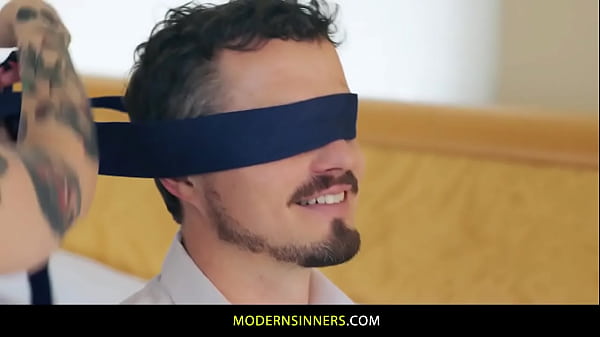 thumb lust triangles under his nose